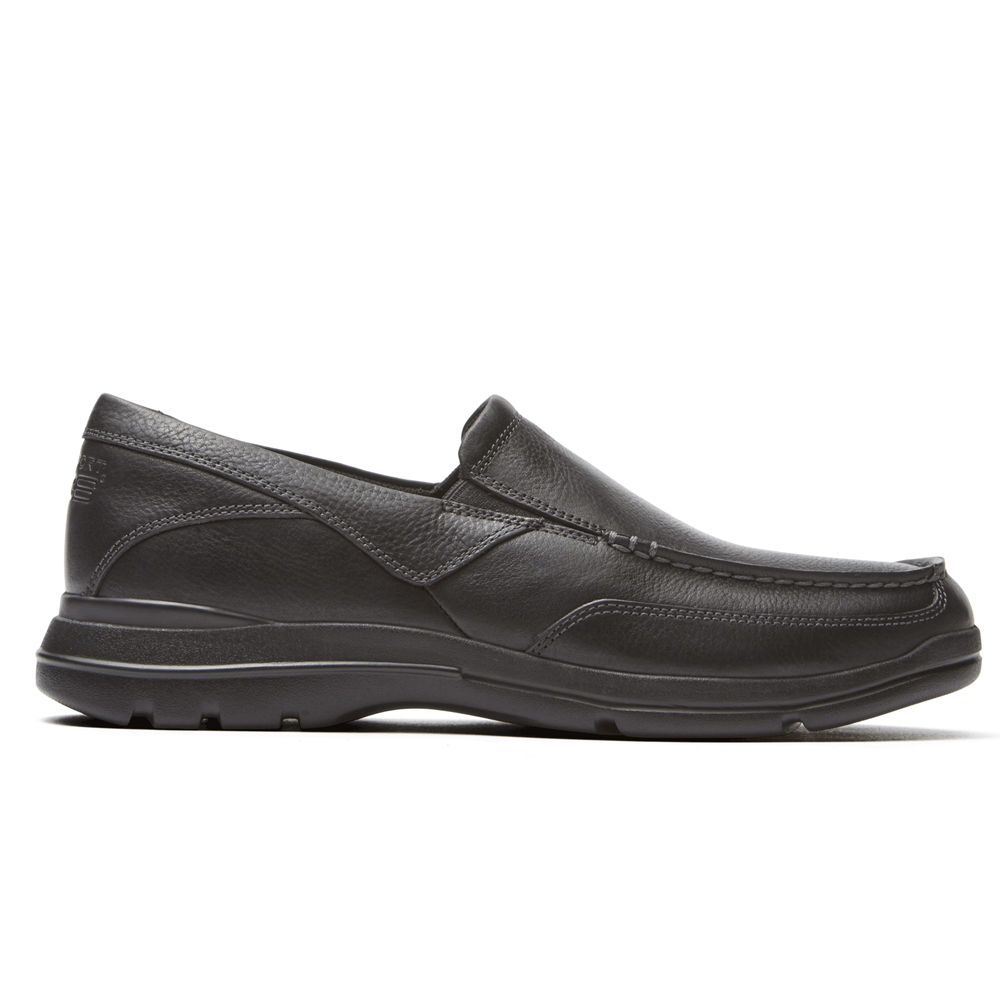 Rockport Slip-On Herr Svarta - City Play Two - FYEXL6937